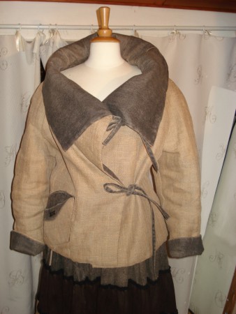 MODELE JUTE VESTE